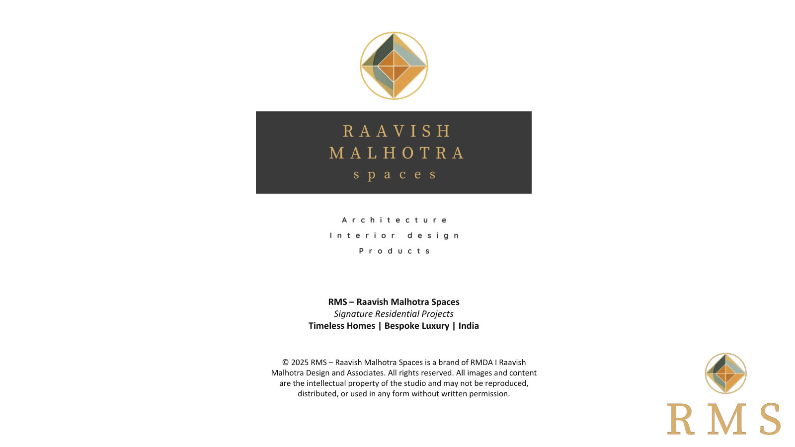 Raavish Malhotra Spaces — page 1